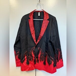 Heatmeiser, devil, Elvis, wedding singer costume jacket. XL. New